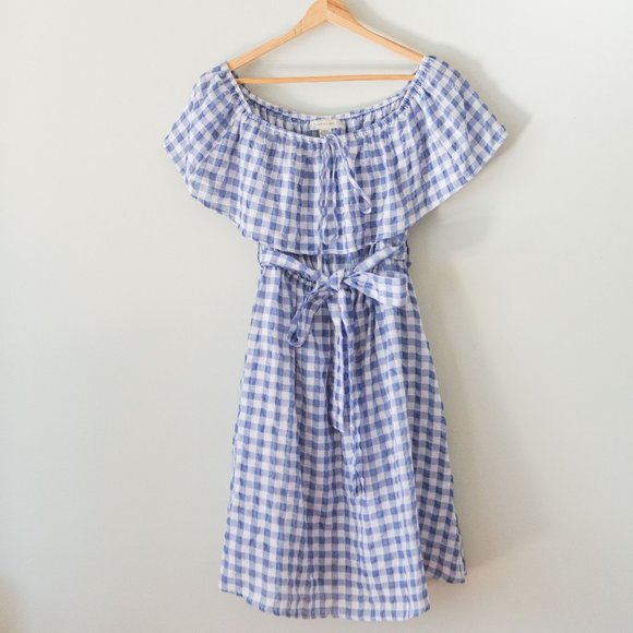 Gingham dress - Picture 1 of 3